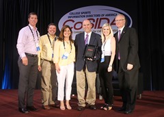 Jeff Hodges (North Alabama) pictured with his supporters.